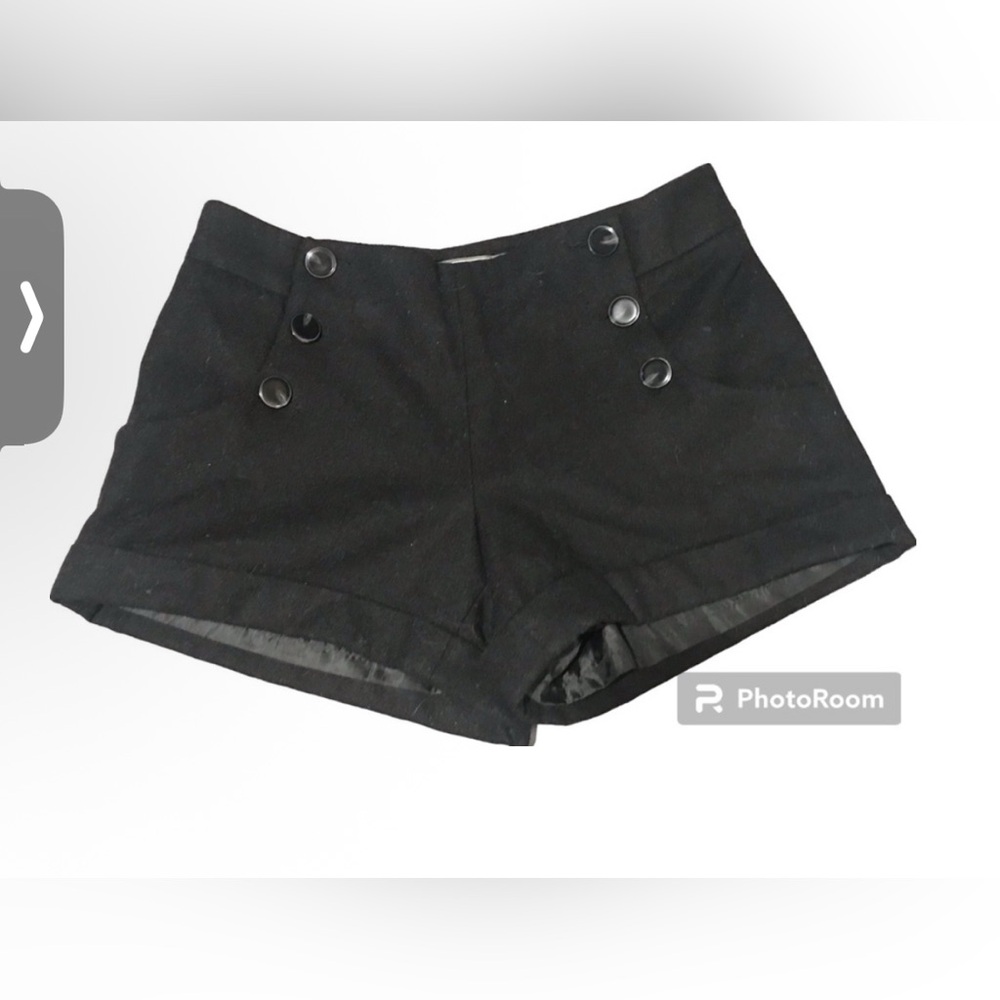 Forever 21 High-Waist Sailor Button Women’s Shorts Size 24 Worn Once - Picture 1 of 2